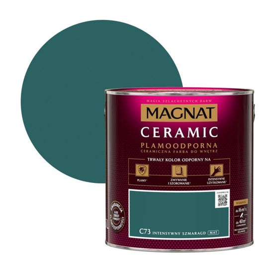 Magnat Ceramic maling C73 intensiv smaragd 2,5 l