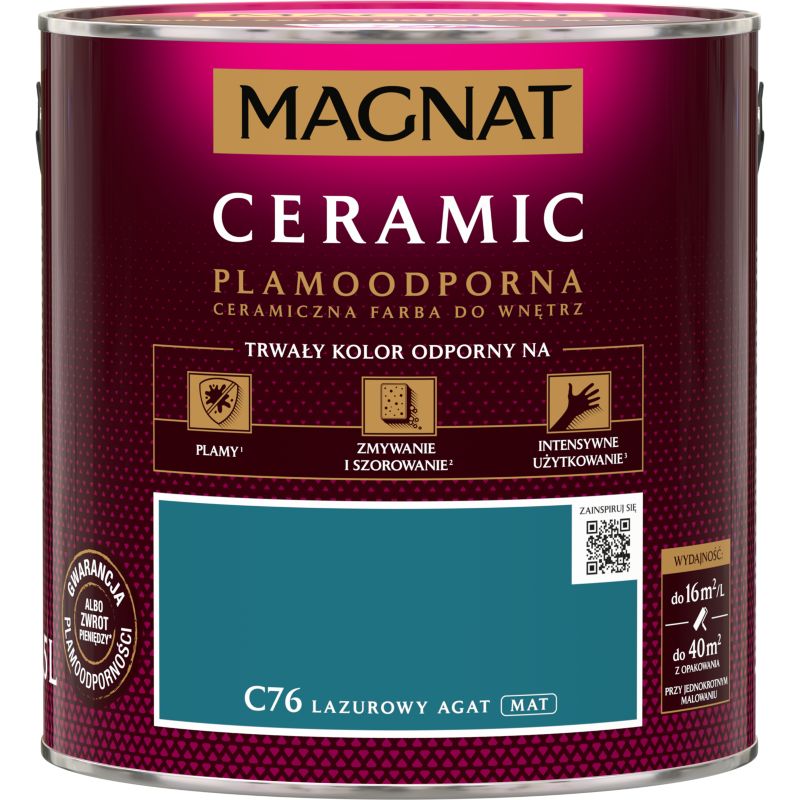 Magnat Ceramic maling C76 azur agat 2,5 l