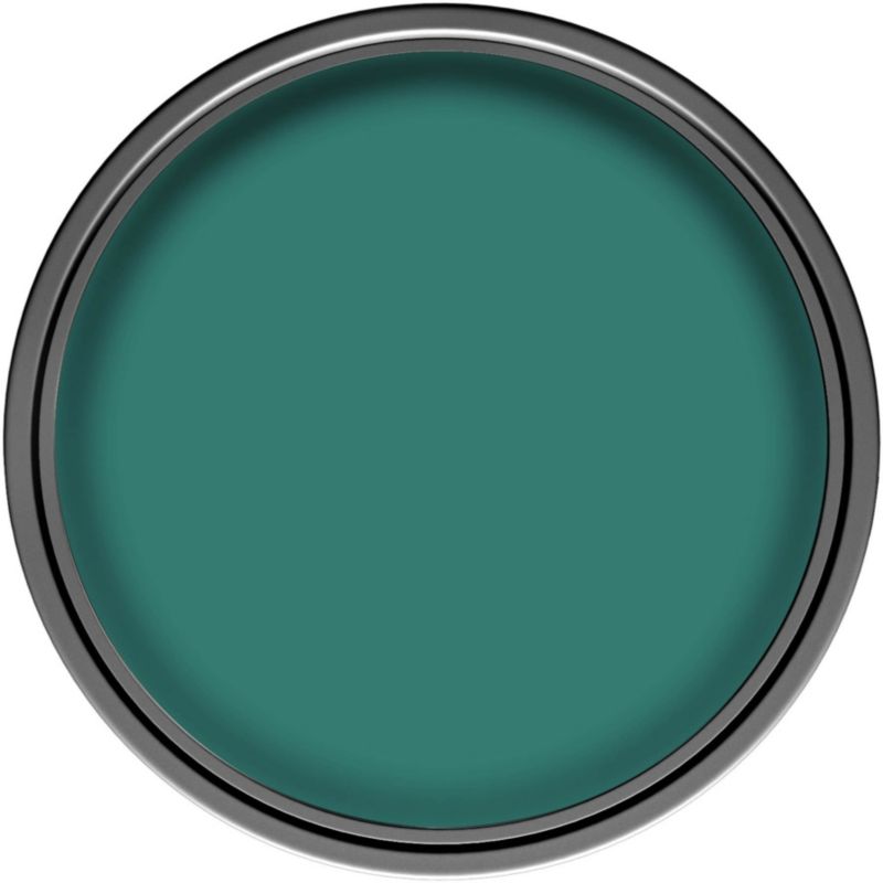 Dulux EasyCare plamemodstandsdygtig maling til køkken og badeværelse, eksemplarisk smaragdgrøn, 2,5 l
