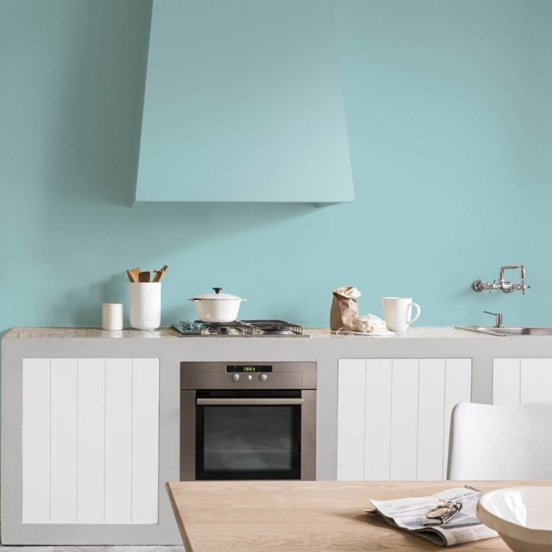 Dulux EasyCare køkken- og badeværelsesmaling i turkis poolfarve, 2,5 l