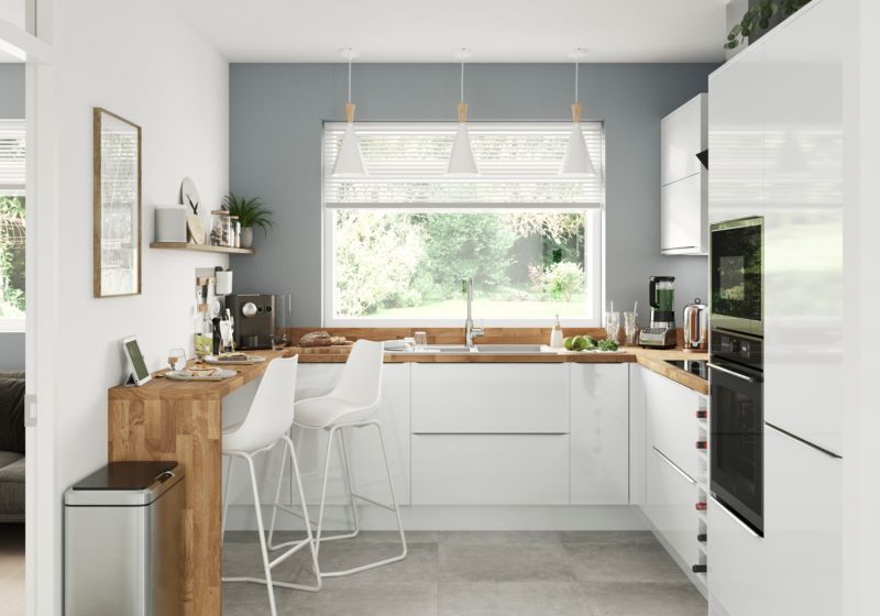 GoodHome Delaware pletresistent maling til køkken og badeværelse 2,5 l