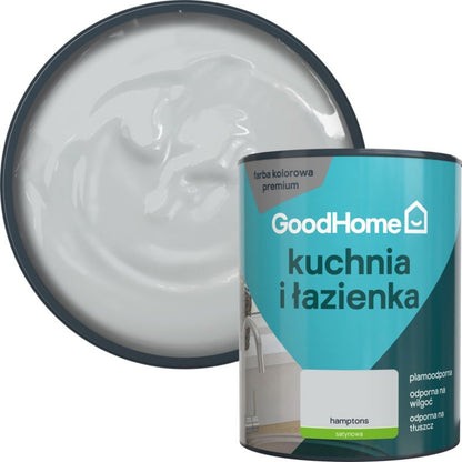 GoodHome HAMPTONS pletresistent maling til køkken og badeværelse 1 l