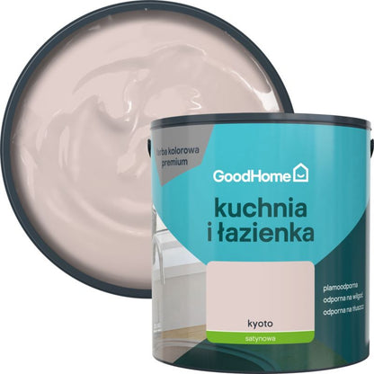 GoodHome Kyoto pletbestandig maling til køkken og badeværelse 2,5 l