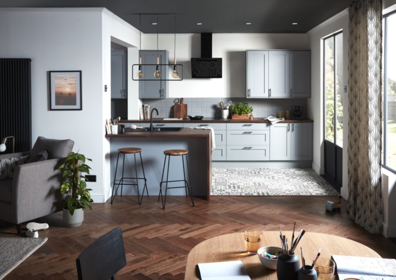 GoodHome pletresistent maling til køkken og badeværelse North Pole 2,5 l