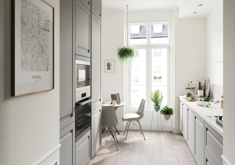 GoodHome Ottawa pletresistent maling til køkken og badeværelse 2,5 l