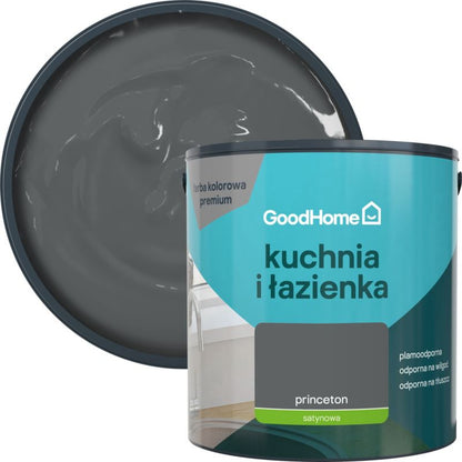 GoodHome plamemaling til køkken og badeværelse Princeton 2,5 l