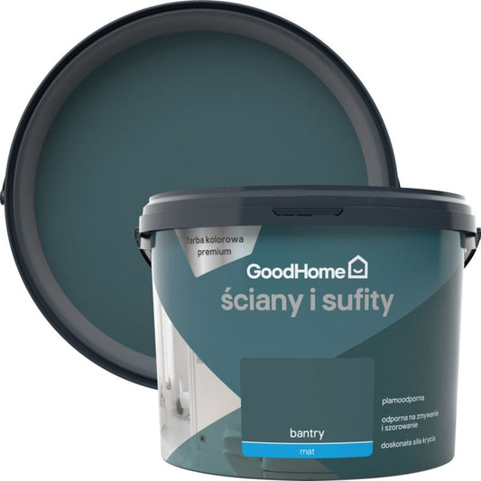 GoodHome Premium bantry pletresistent maling 2,5 l