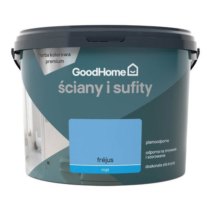 GoodHome Premium pletbestandig maling til vægge og lofter Frejus 2,5 l
