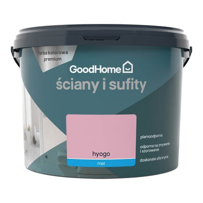 GoodHome Premium pletresistent maling til vægge og lofter Hyogo 2,5 l