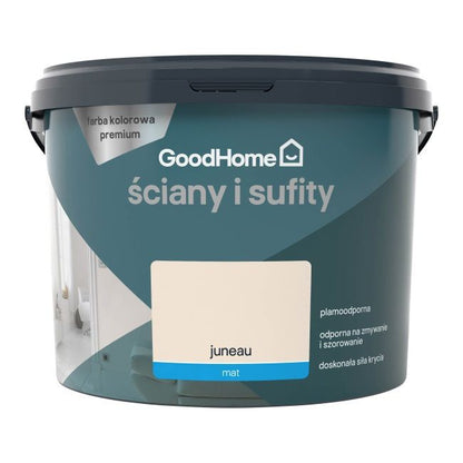 GoodHome Premium pletresistent maling til vægge og lofter Juneau 2,5 l