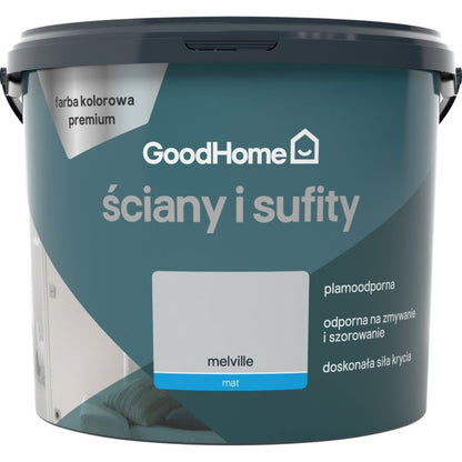 GoodHome Premium pletresistent maling til vægge og lofter Melville 5 l