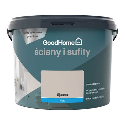 GoodHome Premium pletbestandig maling til vægge og lofter Tijuana 2,5 l