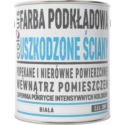 Grundmaling Colours til beskadigede vægge 2,5 l