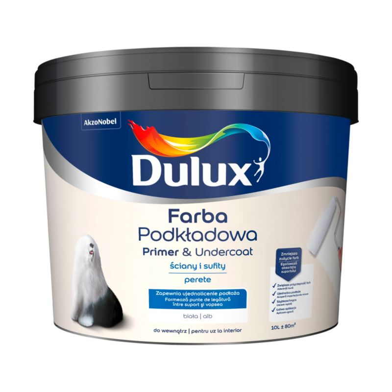 Dulux Grundmaling til Væg og Loft 10 l