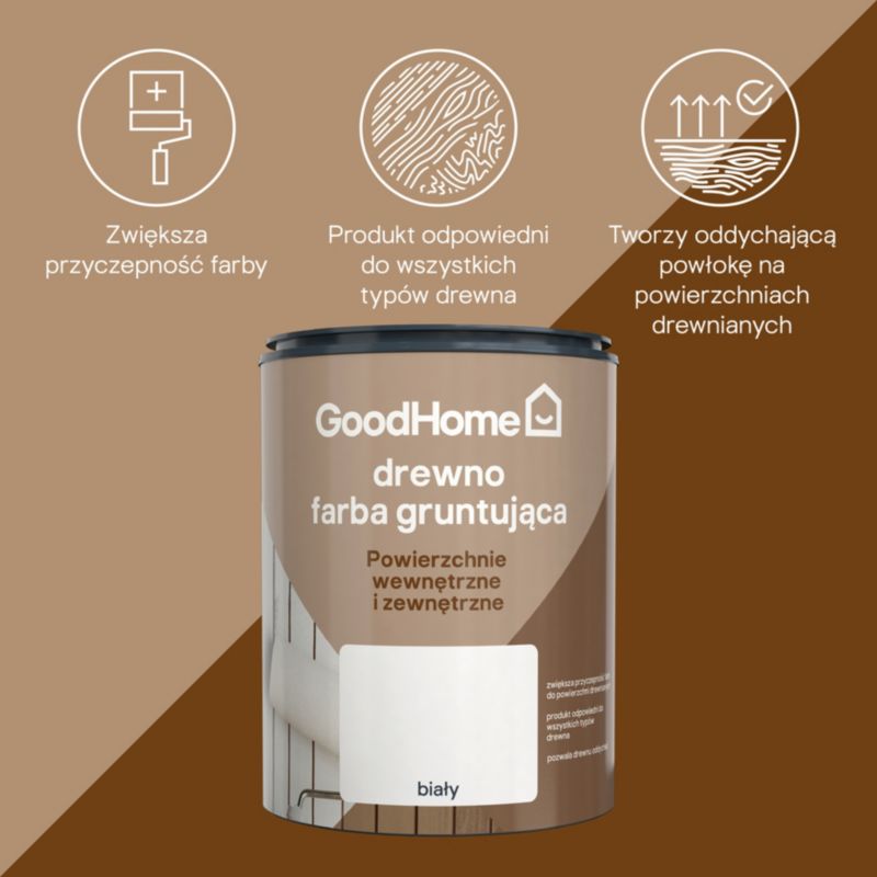 GoodHome trægrunder 0,75 l