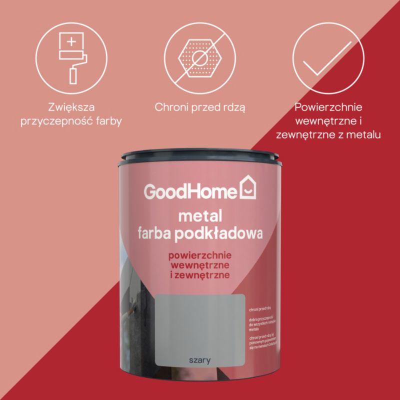 GoodHome grunder til metal 0,75 l