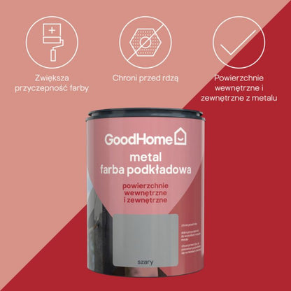 GoodHome grunder til metal 0,75 l