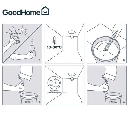 GoodHome grunderingsmaling mod pletter 0,75 l