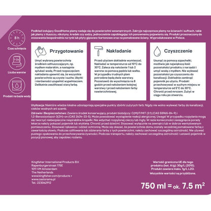 GoodHome grunderingsmaling mod pletter 0,75 l