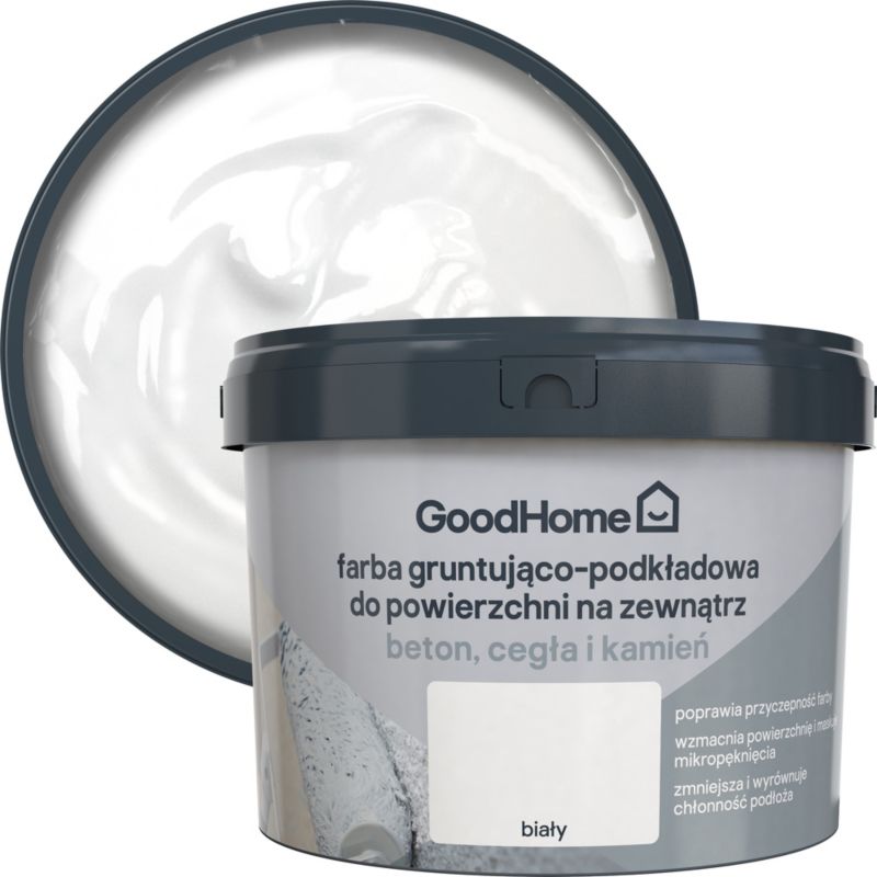 GoodHome udendørs grundmaling 2,5 l