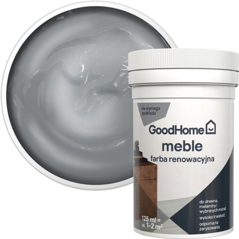 GoodHome Reno renoveringsmaling til møbler Beverly Hills satin 125 ml