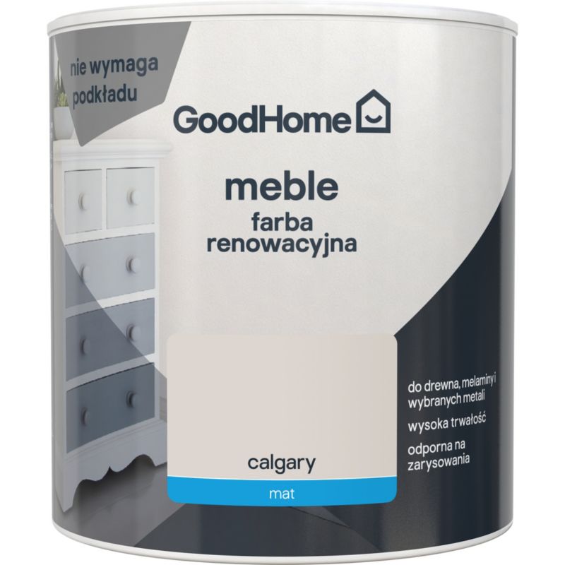 GoodHome Reno calgary mat møbelrenoveringsmaling 0,5 l