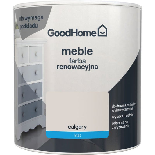 GoodHome Reno calgary mat møbelrenoveringsmaling 0,5 l