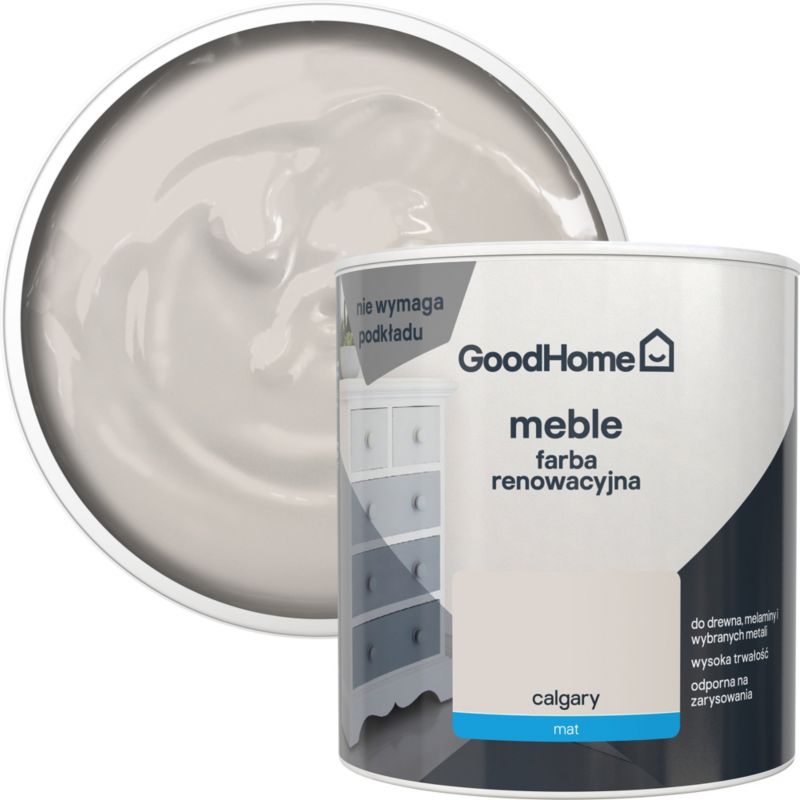 GoodHome Reno calgary mat møbelrenoveringsmaling 0,5 l