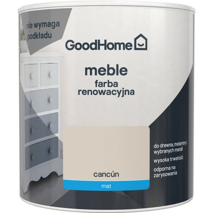 GoodHome Reno cancun mat møbelrenoveringsmaling 0,5 l