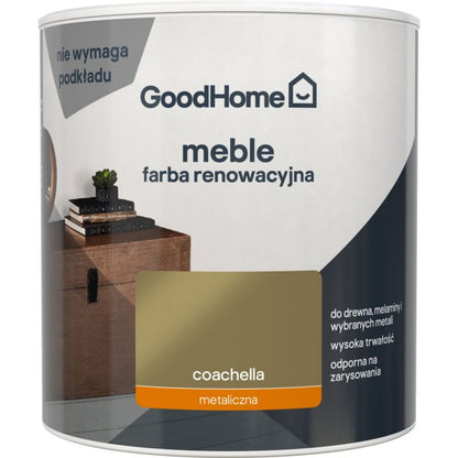 GoodHome Reno coachella metallic renoveringsmaling til møbler 0,5 l