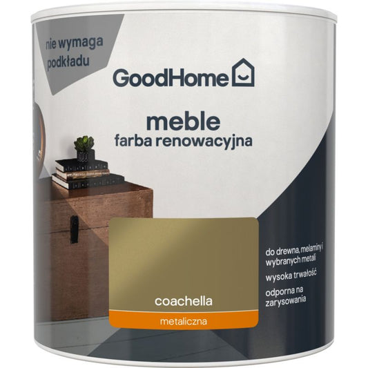GoodHome Reno coachella metallic renoveringsmaling til møbler 0,5 l