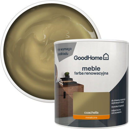 GoodHome Reno coachella metallic renoveringsmaling til møbler 0,5 l