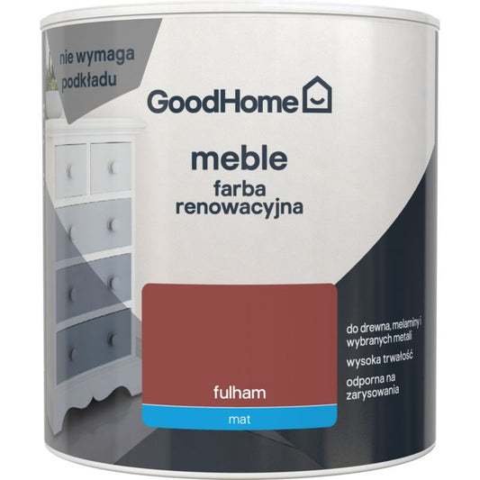 GoodHome Reno Fulham mat renoveringsmaling til møbler 0,5 l