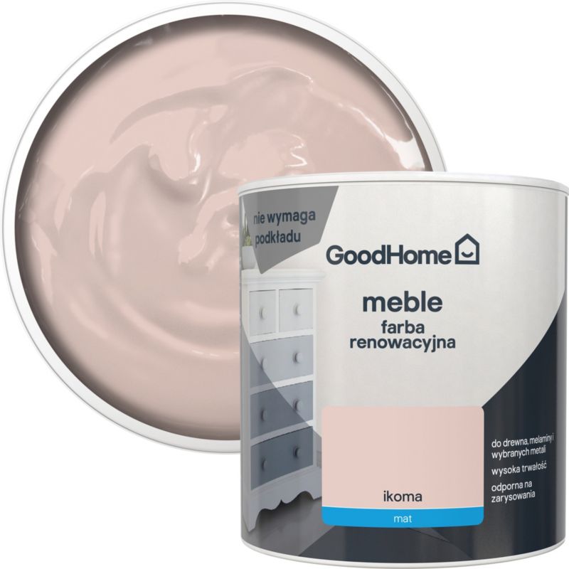 GoodHome Reno Ikoma mat renoveringsmaling til møbler 0,5 l