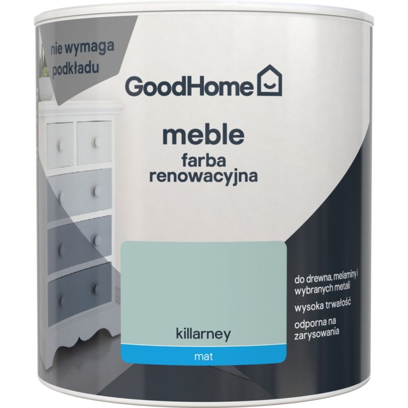 GoodHome Reno Killarney mat møbelrenoveringsmaling 0,5 l