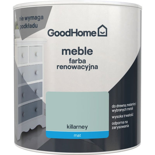 GoodHome Reno Killarney mat møbelrenoveringsmaling 0,5 l
