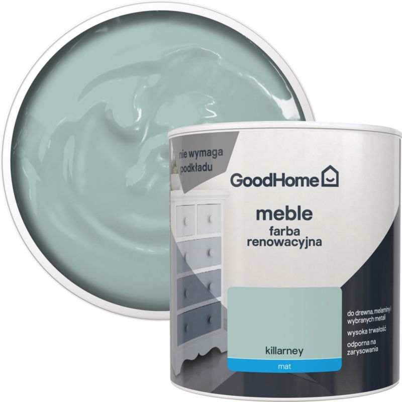 GoodHome Reno Killarney mat møbelrenoveringsmaling 0,5 l