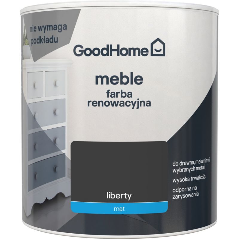 GoodHome Reno Liberty mat renoveringsmaling til møbler 0,5 l