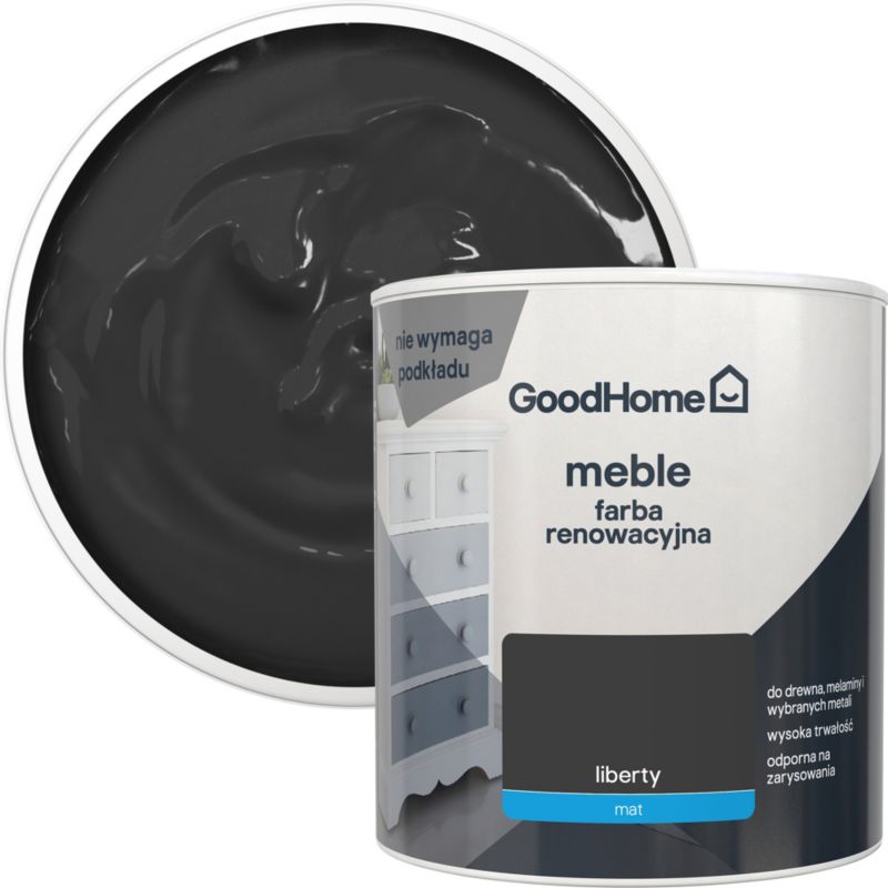 GoodHome Reno Liberty mat renoveringsmaling til møbler 0,5 l