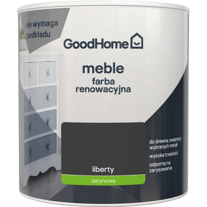 GoodHome Reno Liberty satin renoveringsmaling til møbler 0,5 l