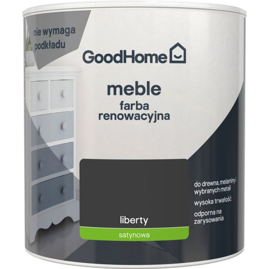 GoodHome Reno Liberty satin renoveringsmaling til møbler 0,5 l