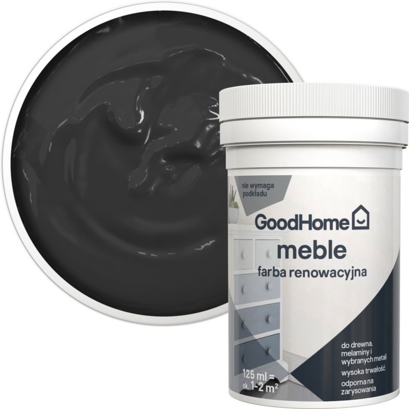 GoodHome Reno Liberty satin renoveringsmaling til møbler 125 ml