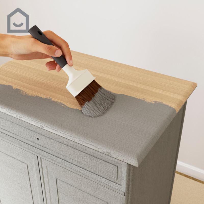 GoodHome Reno Long Island satin renoveringsmaling til møbler 125 ml