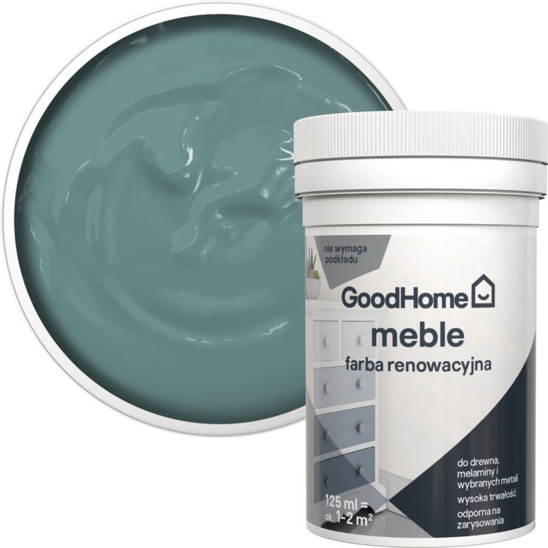 GoodHome Reno Longford mat møbelrenoveringsmaling 125 ml