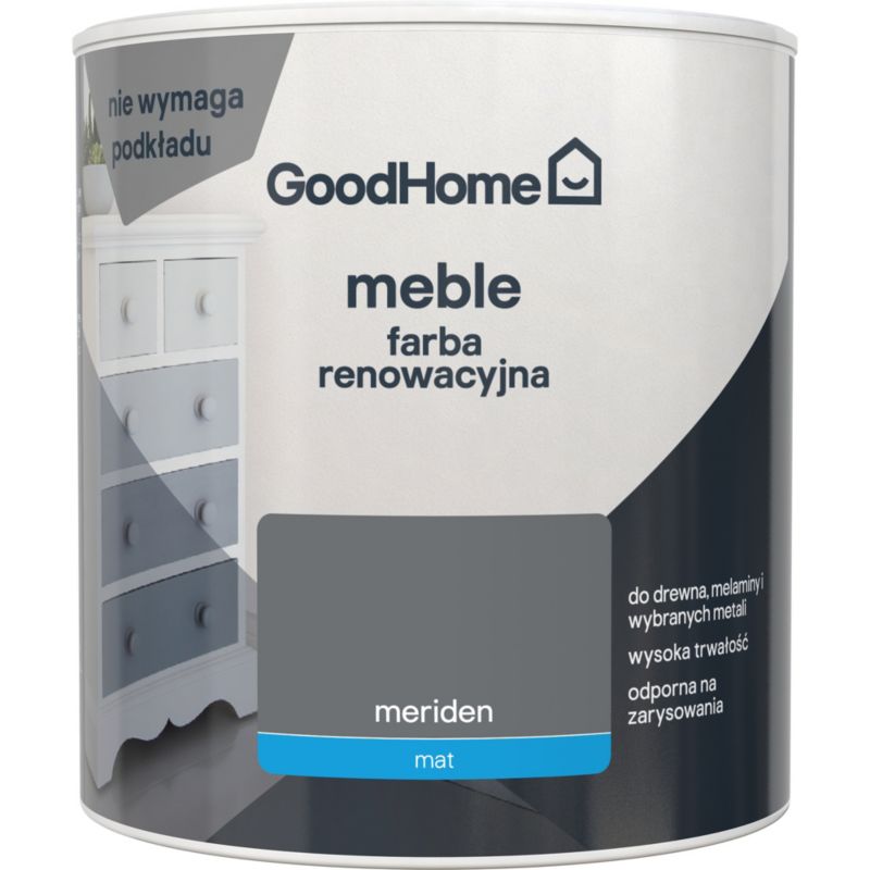 GoodHome Reno Meriden mat møbelrenoveringsmaling 0,5 l
