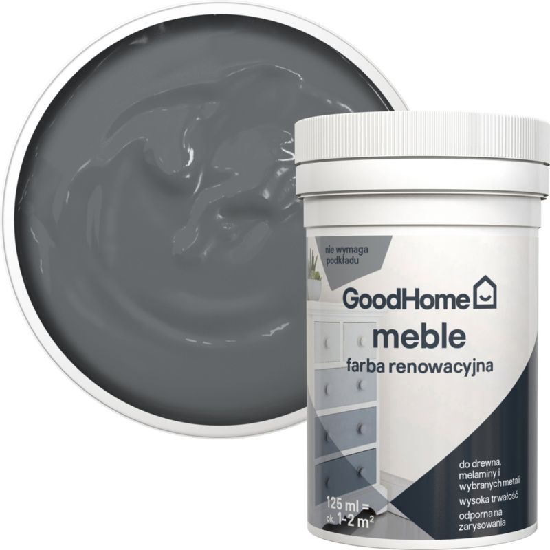 GoodHome Reno Meriden mat renoveringsmaling til møbler 125 ml
