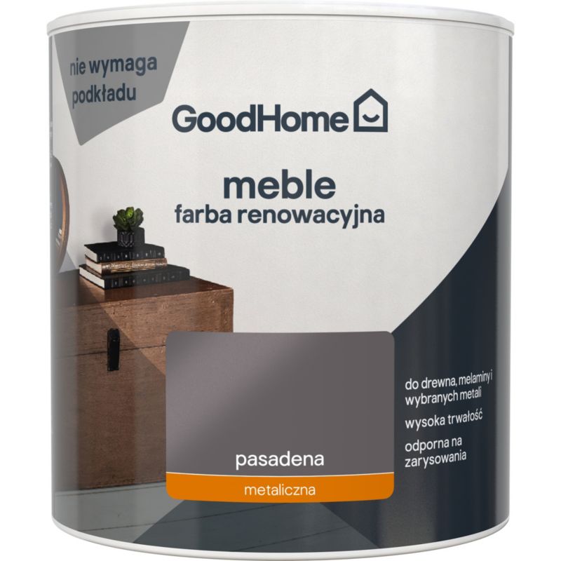 GoodHome Reno Pasadena Metallic renoveringsmaling til møbler 0,5 l