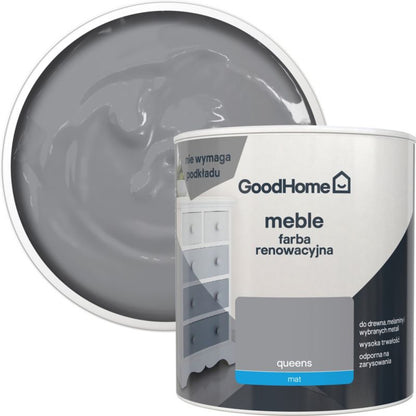 GoodHome Reno Queens mat renoveringsmaling til møbler 0,5 l