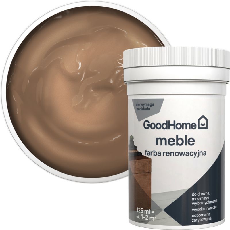 GoodHome Reno Santa Monica satinskindet renoveringsmaling til møbler 125 ml