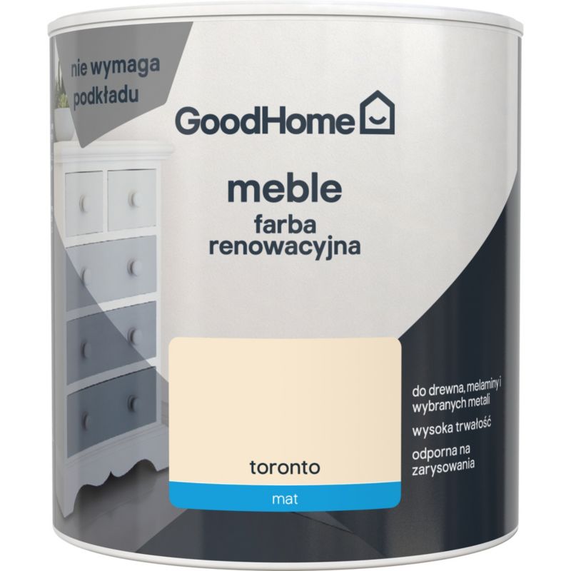 GoodHome Reno Toronto mat møbelrenoveringsmaling 0,5 l